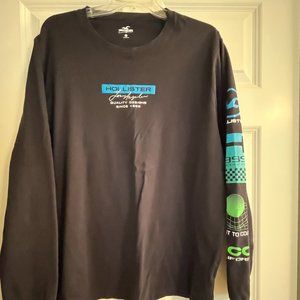 Hollister Men's X-large Los Angeles California Coast Black Long Sleeve T-shirt